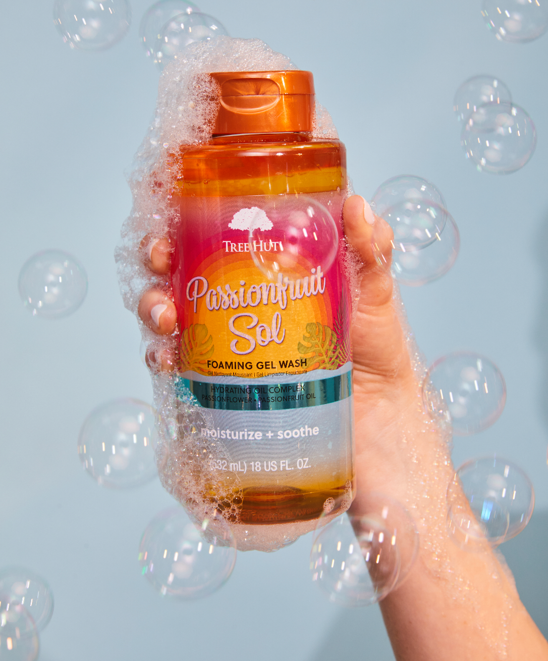 passionfruit sol foaming gel wash - Image 5