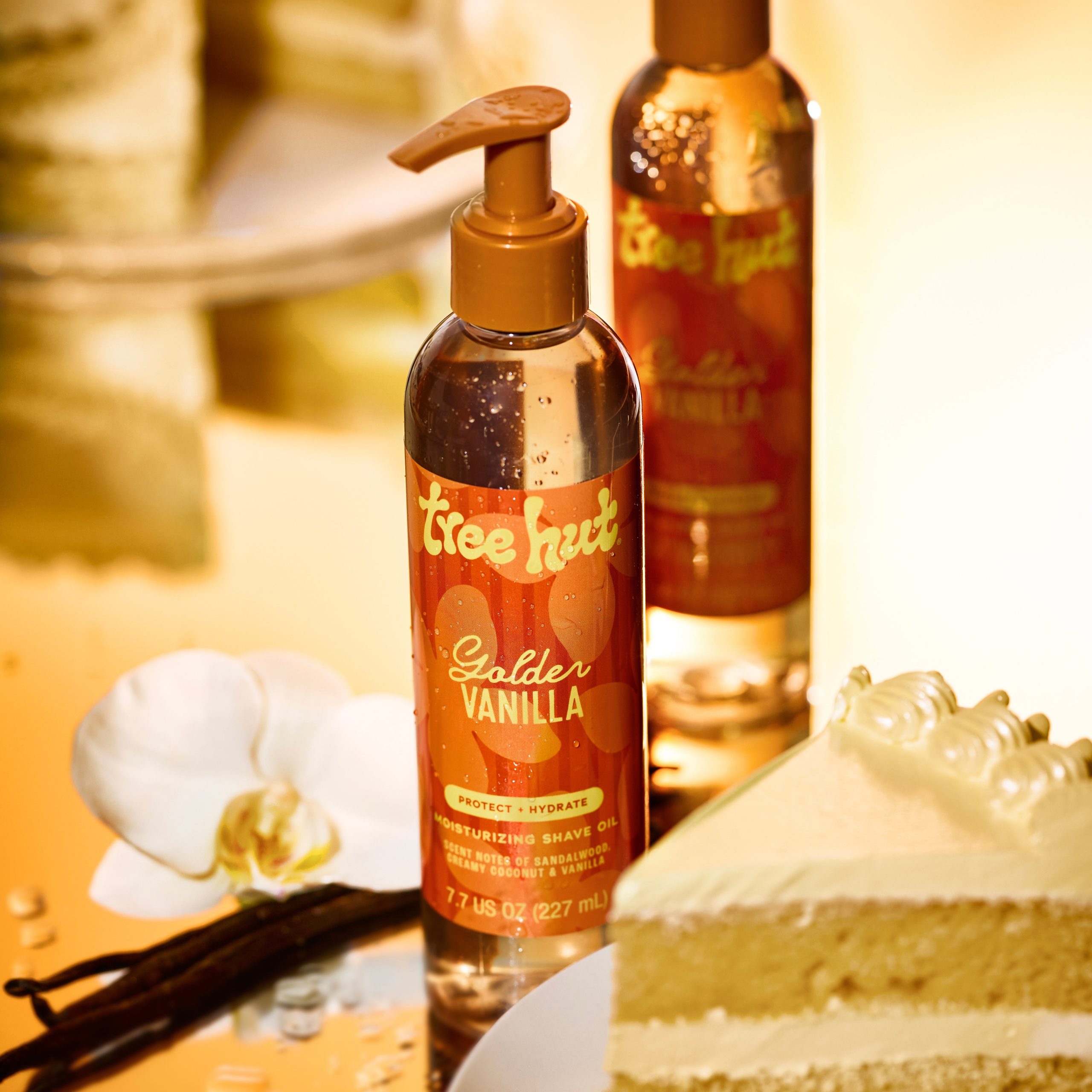 Golden Vanilla Moisturizing Shave Oil - Image 3